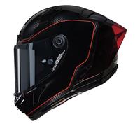 Casque Intégral Nolan X-804 RS U.C. ASSO DI PICCHE 342 Carbonio / Nero / Rosso