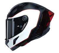 Casque Intégral Nolan X-804 RS U.C. ASSO DI PICCHE 343 Carbonio / Bianco / Rosso
