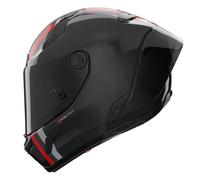 Nolan Casque moto X-804 RS Ultra Carbon Gemini – Carbone/Noir/Rouge/Anthracite – Taille M