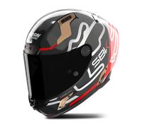 Nolan Casque intégral X-804 RS U.C. SBK 360 Carbonio / Rosso / Oro