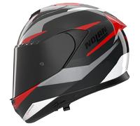 Nolan Casque intégral X-904 Ultra Carbon Calibro 345 - Anthracite/Rouge brillant L