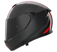 Nolan Casque intégral X-904 Ultra Carbon Gemini 352 Carbone/Noir/Gris Foncé/Rouge XL