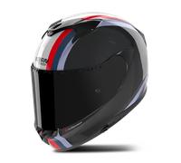 Casque Intégral Nolan X-904 Ultra Carbon Blanc/Rouge/Bleu/Bleu Clair BrillantXL Blanc,Rouge,Bleu,Bleu Clair Brillant