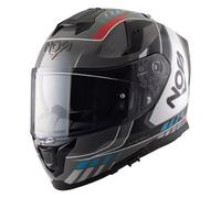 Casque Intégral NOS NS-10 Mig Rouge Bleu