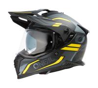 Casque Intégral O’Neal A-SRS Noir/Gris/JauneL Noir,Gris,Jaune