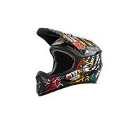 Oneal Backflip Inked Multi Casque de descente, multicolore, taille L