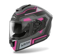 Casque Intégral On Road Airoh ST501 Square Pink Matt
