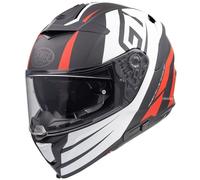 Casque intégral Premier Devil GT92 BM Noir/Blanc/Rouge Mat-XXL