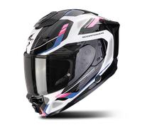 Scorpion Casque intégral EXO-1500 Air SL Taille L Noir/Blanc/Rose/Bleu
