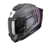 SCORPION Casque moto Exo-1500 Carbon Air Matt Black / Pink XS