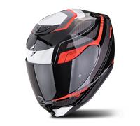 Scorpion Casque intégral EXO-391 Leo Noir/Rouge/Gris Taille S