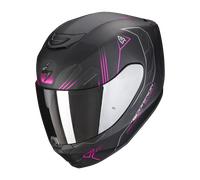 Casque Intégral SCORPION EXO-391 SPADA Noir Mat - Rose