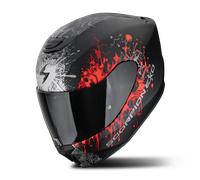 Casque Intégral Scorpion EXO-391 Wolf Mat Noir/RougeM Mat Noir,Rouge