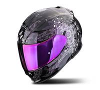 Scorpion Casque intégral EXO-491 Dream Noir/Vert foncé/Mauve/Blanc Taille L