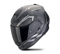 Scorpion EXO-491 Kripta, casque intégral XS Mat Noir/Argent Mat Noir/Argent