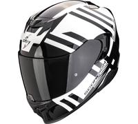 Casque intégral SCORPION EXO-520 EVO AIR BANSHEE Blanc nacré-Noir