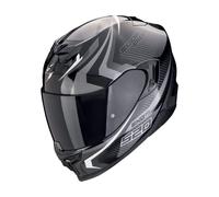 Casque Intégral SCORPION EXO-520 EVO AIR TERRA Noir Argent Blanc