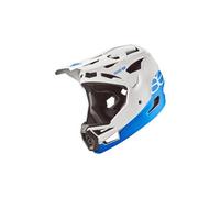Casque integral seven project 23 abs blanc bleu
