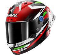 Casque Intégral Shark AERON GP FIM RACING #1 FIRSTLAP Carbon Red Green