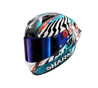 Shark Aeron-GP FIM Racing 02 Speed-Fancy, casque intégral XS Carbone/Blanc/Turquoise Carbone/Blanc/Turquoise