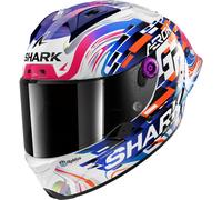 Casque Intégral Shark AERON GP REPLICA ZARCO GP DE FRANCE Carbon Violet Blue