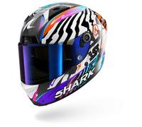 SHARK Casque intégral Aeron Speed-Fancy Noir/Blanc/Orange XS