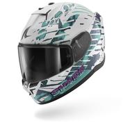 SHARK Casque intégral D-Skwal 3 Reptaia ECE Blanc Taille XS Homme