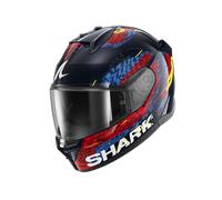 SHARK Casque intégral D-Skwal 3 Speed-Vib XL Noir/Rouge/Bleu