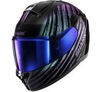 SHARK Casque moto intégral RIDILL 2 ASSYA Noir / Bleu / Mauve KXK XXL