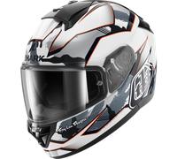 SHARK RIDILL 2 MATRIX CAMO weiss-silber-rot XXL