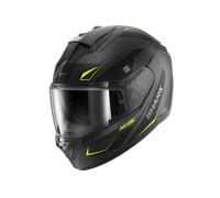 SHARK Casque intégral Ridill 2 Mekarium - Mat gris foncé/noir/jaune - Taille M