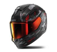 SHARK Casque intégral Ridill 2 Molokai noir-rouge Taille L Homme