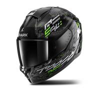 Shark Ridill 2 Molokai, casque intégral L Noir/Argent/Vert Noir/Argent/Vert