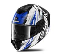 Shark Spartan RS Hibolt, casque intégral L Noir/Bleu/Blanc Noir/Bleu/Blanc