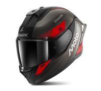 Shark Skwal Cup MotoGP, casque intégral XL Mat Noir/Gris Foncé/Rouge Mat Noir/Gris Foncé/Rouge