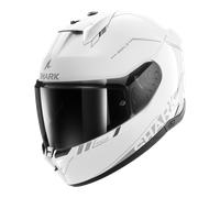 SHARK Casque moto Skwal i3 Blank SP White / Silver / Anthracite XS