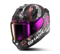 Casque Intégral Shark Skwal i3 Hellcat Mat Noir Chrome/ArgentS Noir Chrome,Argent