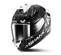 Casque Intégral Shark Skwal i3 Hellcat Noir Chrome/ArgentL Noir Chrome,Argent