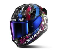 SHARK Casque moto intégral SKWAL i3 Hellcat Noir/Bleu XL