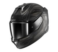 Shark Skwal i3 Linik Casque, noir-gris, taille M pour homme