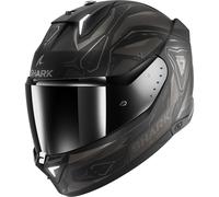 Shark Skwal i3 Linik Casque, noir-gris, taille L pour homme