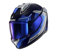 SHARK Casque moto Skwal i3 Rhad Blue / Chrom / Silver M