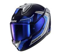 Casque intégral Shark Skwal i3 rhad - blue/chrom/silver - L S