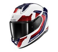 Casque intégral Shark Skwal i3 rhad - white/chrome/red - L XXL