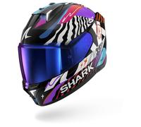SHARK Casque moto intégral Skwal i3 Speed-Fancy Noir/Blanc/Orange Taille XS Homme