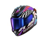 SHARK Casque intégral Skwal i3 Speed-Fancy Noir/Blanc/Orange Taille L