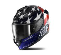 Casque Intégral Shark Skwal i3 US Flag CarboneM Carbone