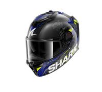 Casque Intégral Shark Spartan GT Pro Carbon Speed-Vib Anthracite/BleuM Anthracite,Bleu