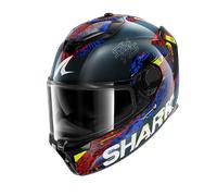 SHARK Casque moto intégral Spartan GT Pro Carbon Speed-Vib Bleu/Rouge XL