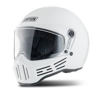 Casque Intégral Simpson M30 Uni Blan lanc